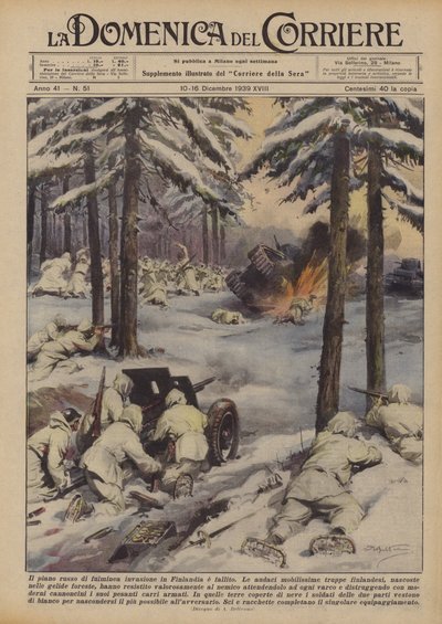 Der russische Blitzinvasionsplan in Finnland ist gescheitert von Achille Beltrame