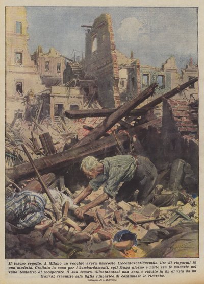 Der vergrabene Schatz von Achille Beltrame