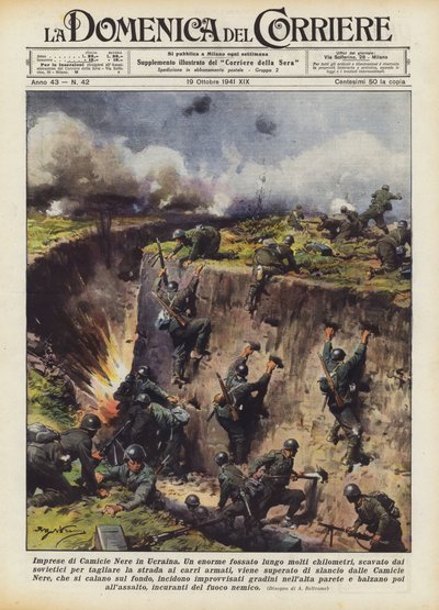 Unternehmungen der Schwarzhemden in der Ukraine von Achille Beltrame