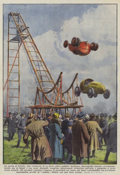 Die Jagd nach dem Nervenkitzel von Achille Beltrame