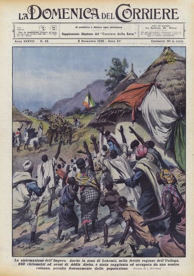 Die Organisation des Imperiums von Achille Beltrame