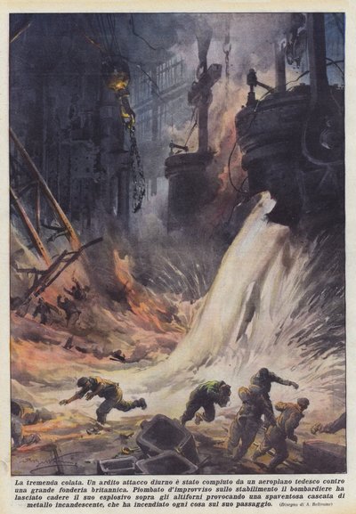 Der schreckliche Guss von Achille Beltrame