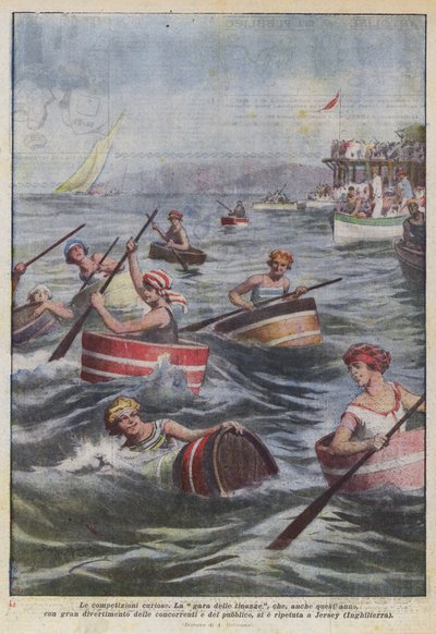 Die kuriosen Wettbewerbe von Achille Beltrame