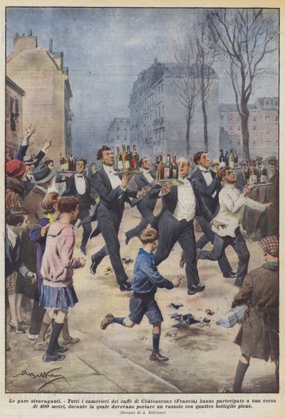 Die extravaganten Wettkämpfe von Achille Beltrame