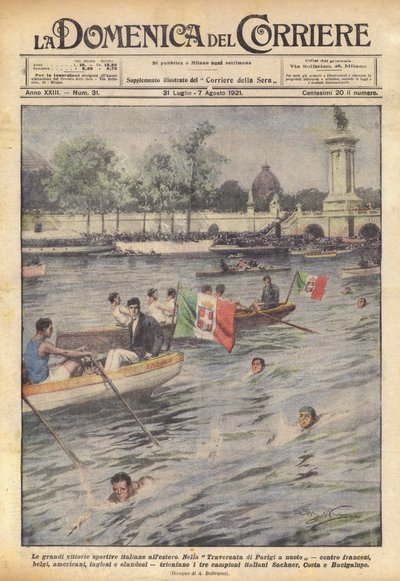 Die großen sportlichen Siege Italiens im Ausland von Achille Beltrame