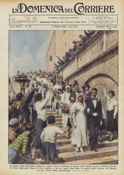 Die Feste der Ehe von Achille Beltrame