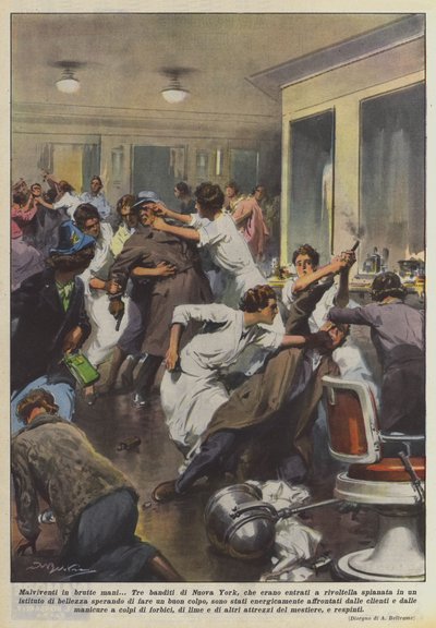 Verbrecher in schlechten Händen von Achille Beltrame