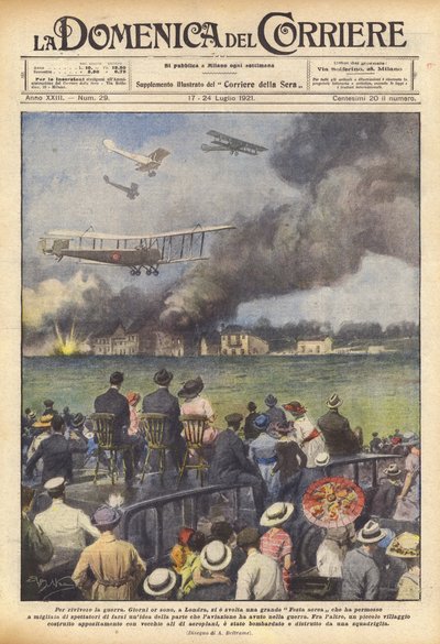 Um den Krieg wiederzuerleben von Achille Beltrame