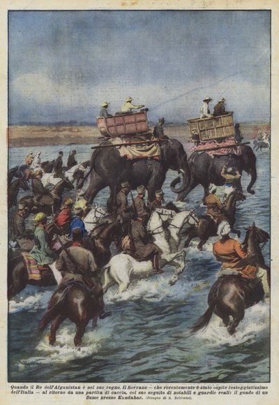 Wenn der König von Afghanistan in seinem Reich ist von Achille Beltrame