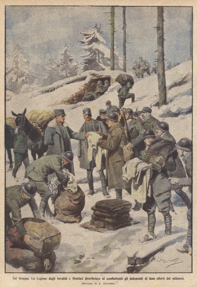 Auf dem Grappa von Achille Beltrame