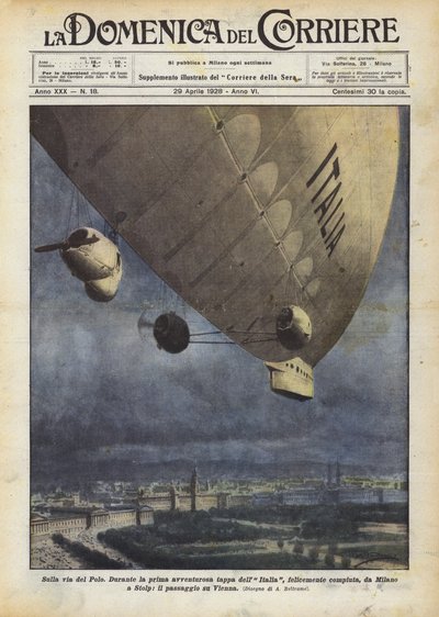 Auf dem Weg zum Pol von Achille Beltrame
