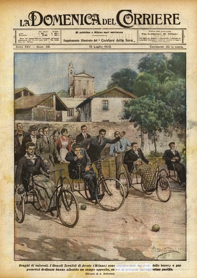 Vergnügungen der Tapferen von Achille Beltrame