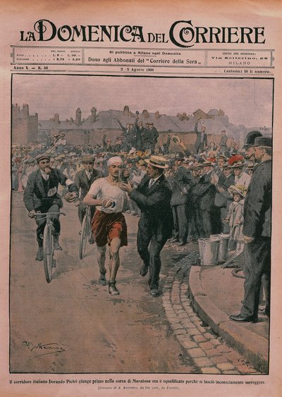 Die Olympischen Spiele 1908, Titelseite von 