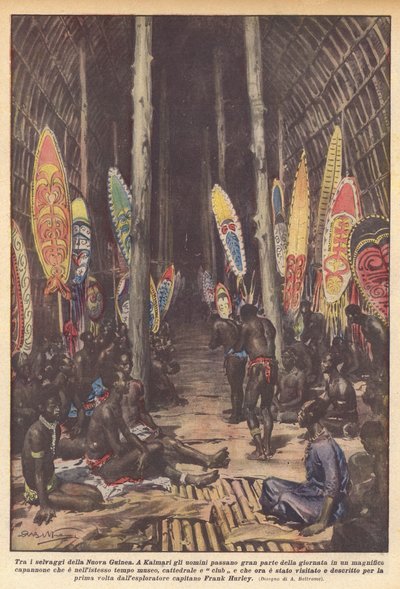 Unter den Wilden von Neuguinea von Achille Beltrame
