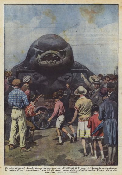 Ein Fleischidol? von Achille Beltrame