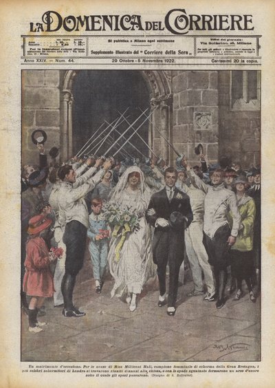 Eine außergewöhnliche Hochzeit von Achille Beltrame