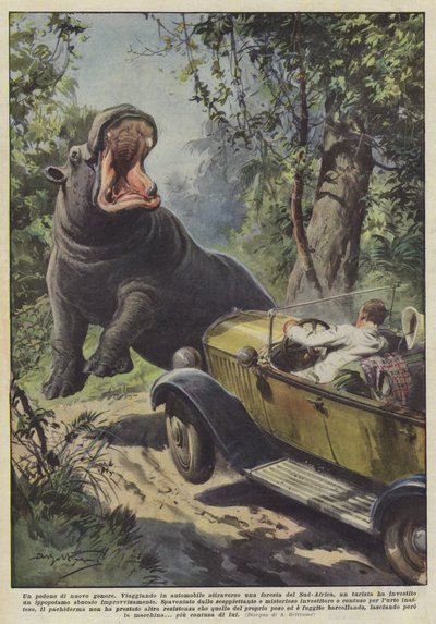 Ein Fußgänger neuer Art von Achille Beltrame