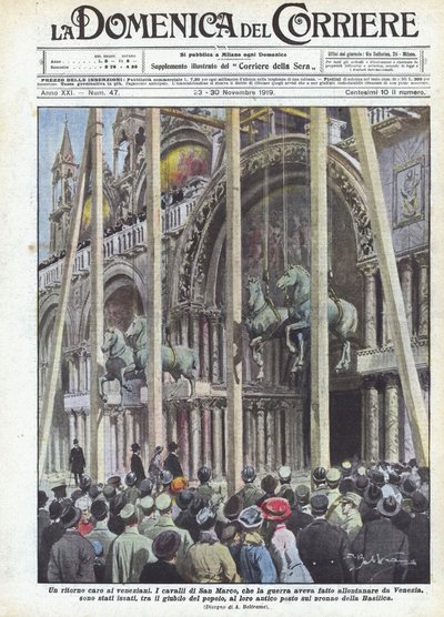 Eine Rückkehr, die den Venezianern lieb ist von Achille Beltrame