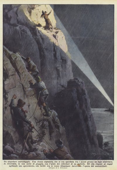 Eine ungewöhnliche Rettung von Achille Beltrame