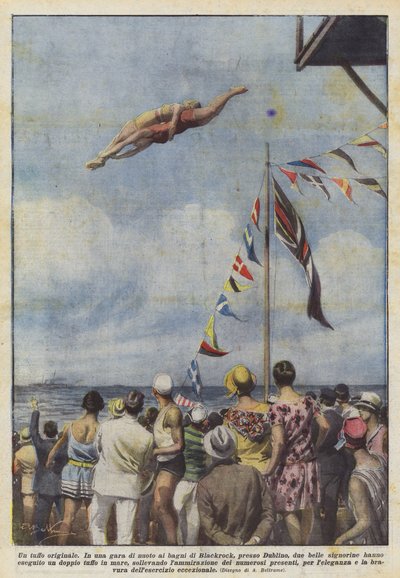 Ein origineller Sprung von Achille Beltrame
