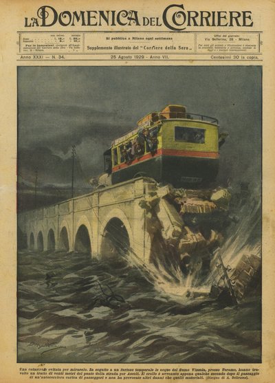 Eine Katastrophe wurde wie durch ein Wunder vermieden von Achille Beltrame