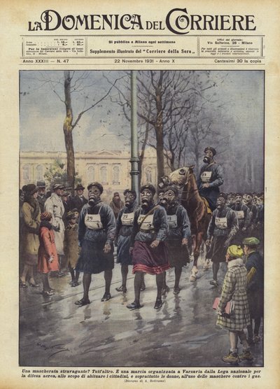 Eine extravagante Maskerade? von Achille Beltrame