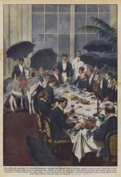 Eine Herausforderung an den Aberglauben von Achille Beltrame