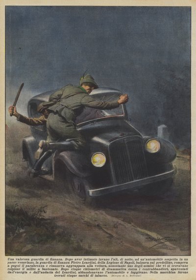 Eine tapfere Finanzwache von Achille Beltrame