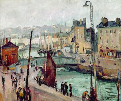 Le Havre, Bassin du Roy von Achille Emile Othon Friesz