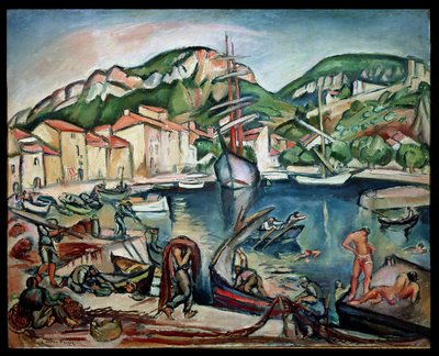 Der Hafen von Ciotat von Achille Emile Othon Friesz