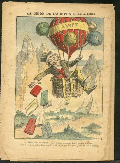 Illustration von Achille Lemot (1846-1909) in Le Pelerin von Achille Lemot