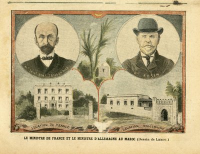 Illustration von Achille Lemot (1846-1909) in Le Pelerin von Achille Lemot