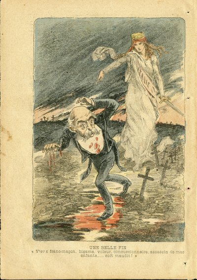 Illustration von Achille Lemot (1846-1909) in Le Pèlerin von Achille Lemot