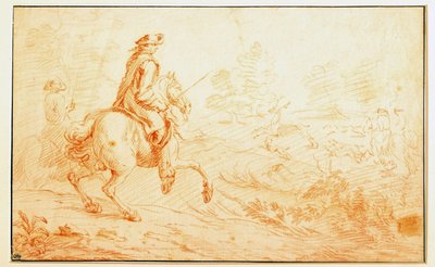 Sanguine Hirschjagd von Adam Frans van der Meulen
