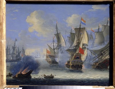 Eine Seeschlacht von Adam Silo