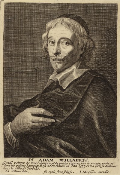 Porträt von Adam Willaerts von Adam Willaerts