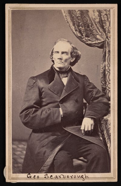 Porträt von George Scarborough, 1862-1863 von Addis and Noel