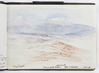 Skizzenbuch mit Zeichnungen und Notizen, Nord- und Südamerika (einschließlich Mexiko) von Adela Breton