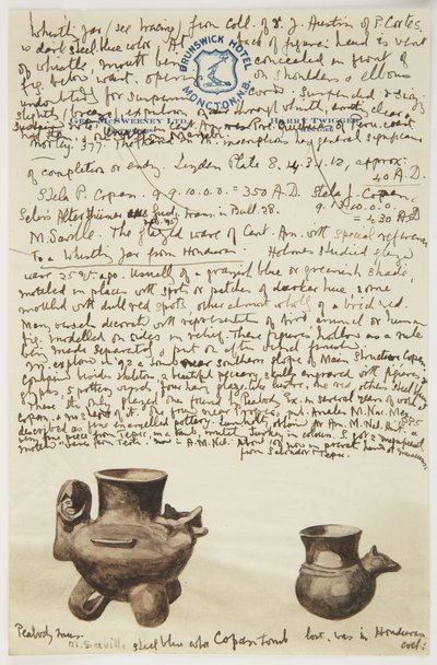Pfeifkrüge aus Honduras von Adela Breton