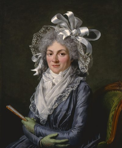 Porträt von Madame de Genlis 1746-1830, 1790 von Adelaide Labille Guiard