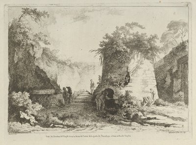 Vue du Tombeau de Virgile aus Differentes vues dessinées d