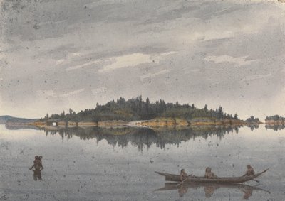Deer Island, Beaver Harbour, Vancouver Island, 15. Juli 1851 [Kanada] von Admiral Sir Edward Gennys Fanshawe