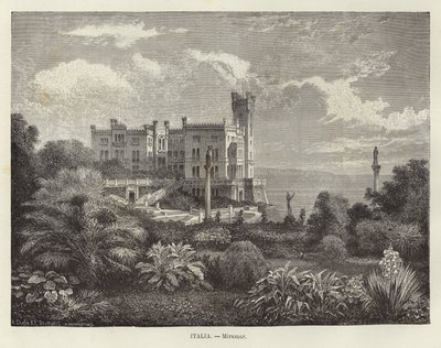 Italien - Schloss Miramare von Adolf Closs
