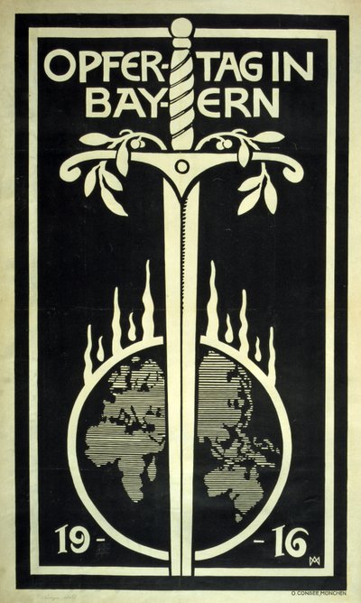 Deutsches Fundraising-Plakat 