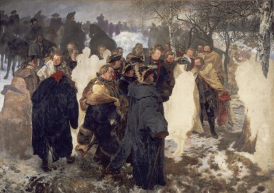Ansprache Friedrichs des Großen an seine Generäle vor der Schlacht bei Leuthen 1757. Unvollendet von Adolph Menzel
