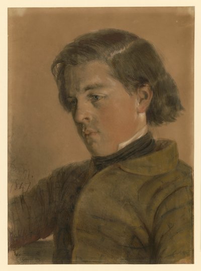 Carl Johann Arnold im 17. Lebensjahr von Adolph Menzel