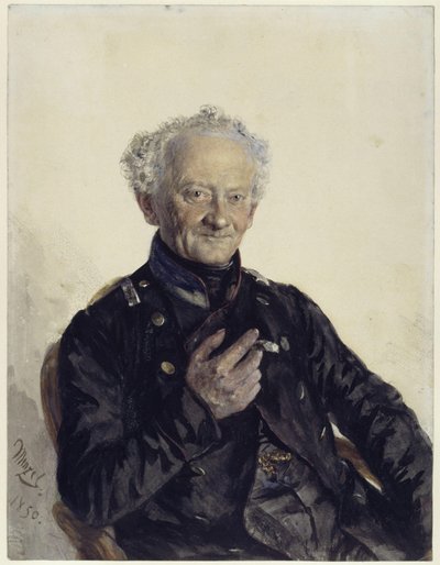 Oberstabsarzt Dr. Wilhelm Puhlmann von Adolph Menzel
