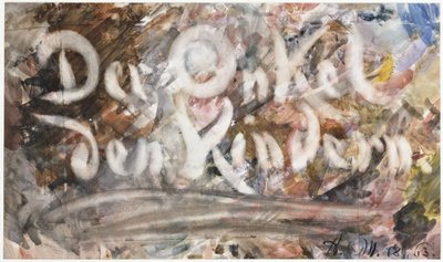 Titelblatt zum "Kinderalbum": Der Onkel den Kindern von Adolph Menzel