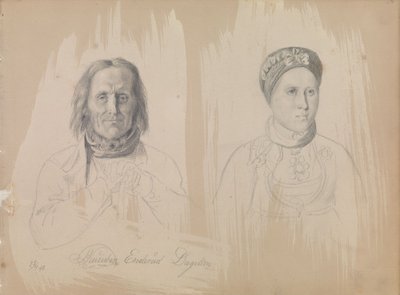Pål Knutsen Enderud, Uvdal und Frau von Adolph Tidemand