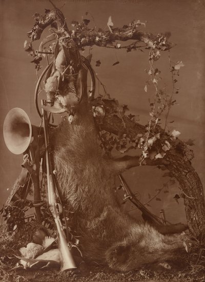Stillleben einer Jagdszene von Adolphe Braun